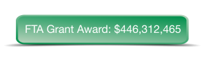FTA Grant Award: $446,312,465